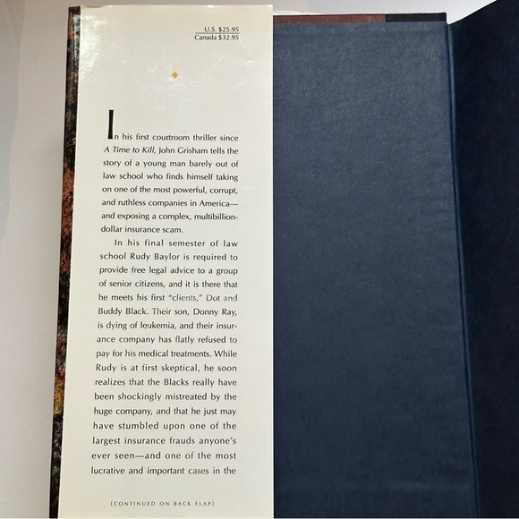 The Rainmaker by John Grisham | Fiction, Thriller | Hardcover Book - Picture 5 of 6